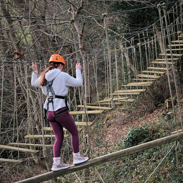 Family High Ropes and Abseil Day with Lunch